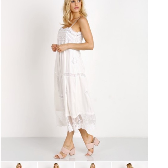 🌸SPELL🌸 Peaches Slip Dress - Picture 7 of 16